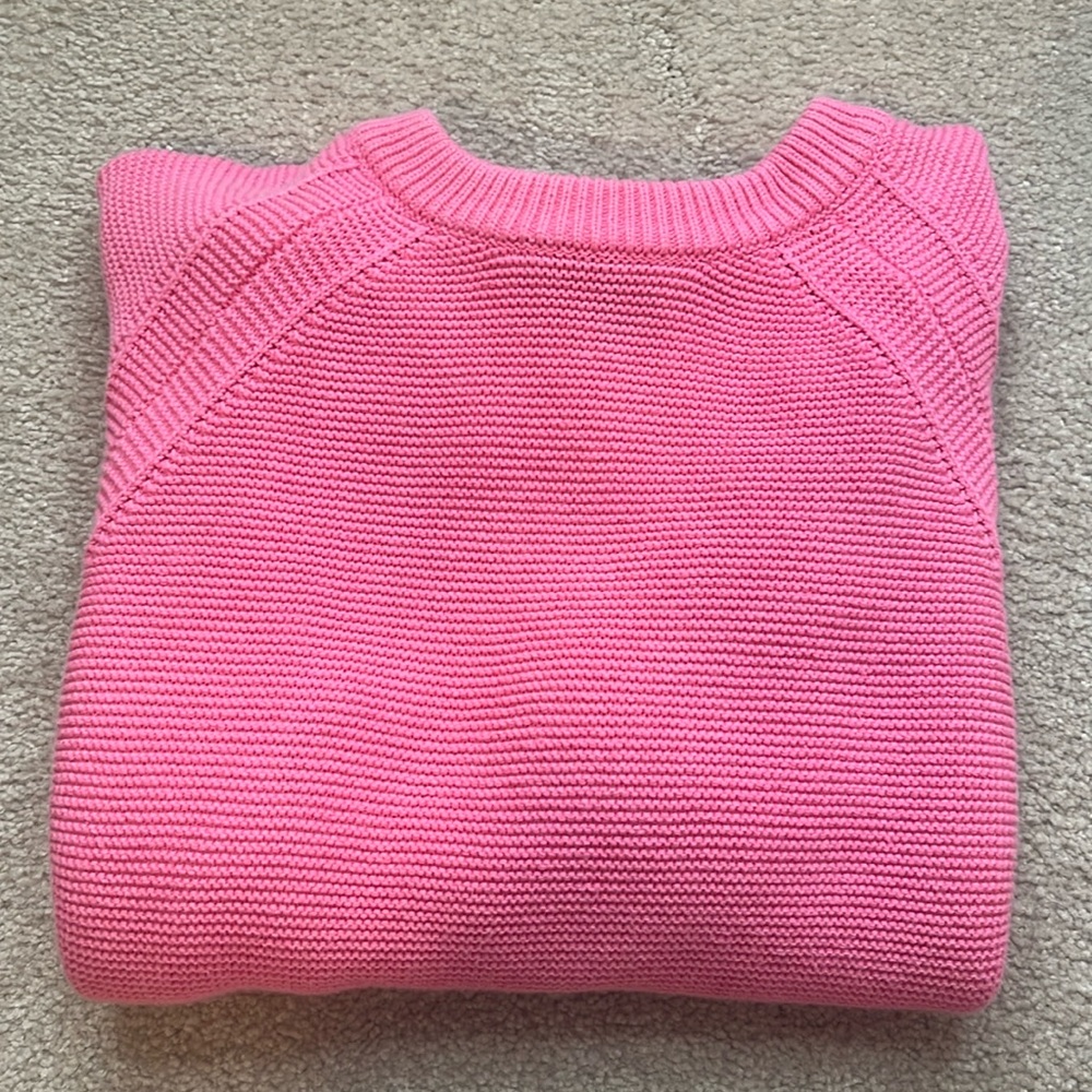 french connection pink sweater